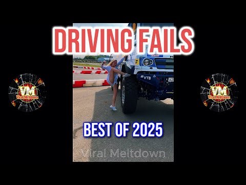Epic Driving Fails Compilation Reaction | Funny Road Moments 2025