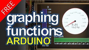 FREE Graphing functions, Arduino and 3.5" LCD