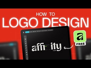 Affinity Tutorial | Logo Design Tutorial Step by Step! 2025