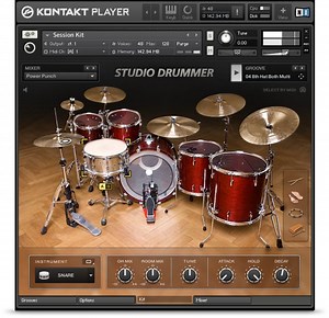 Native Instruments Studio Drummer Library 适用于所有风格的工作室鼓组 - livekong来悟空'