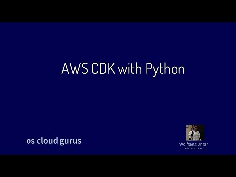 AWS CDK with Python - an introduction