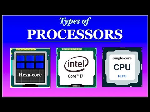 Types of Processors Explained