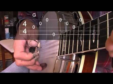 Beginning Bluegrass banjo - Lesson 03 - A Basic Roll