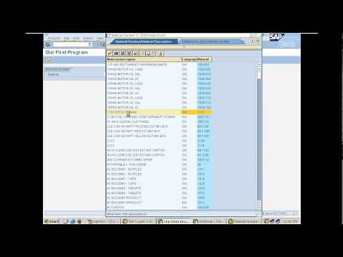 Creating our first report program in SAP - Day 4
