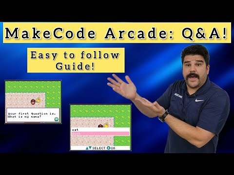 Making Question and answers: Make Code Arcade