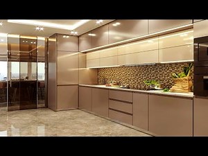 100 Modular Kitchen Designs 2024 Open Kitchen Cabinet Colours| Modern Home Interior Design Ideas P11