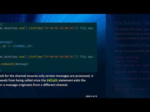 How to Handle Discord Python Bot Commands Without Breaking on_message Events