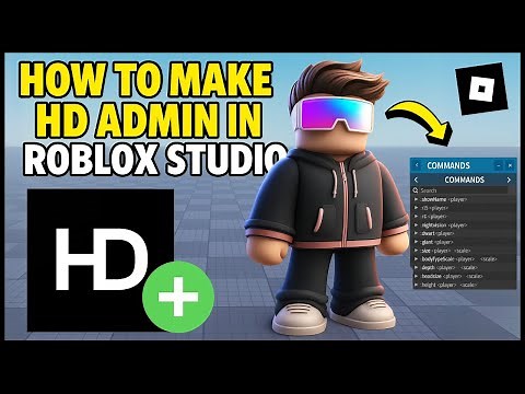 How To Make Custom HD Admin Commands in Roblox Studio (2026) Roblox Studio Tutorial