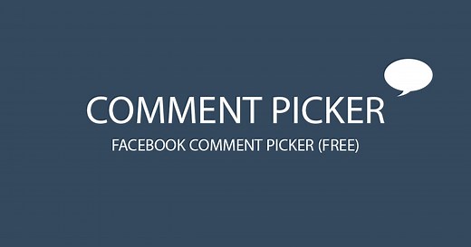 Facebook Comment Picker: Free Random Giveaway Tool