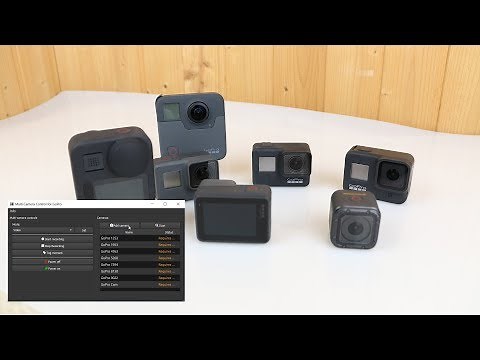 GoPro Multi Camera Control App for Windows