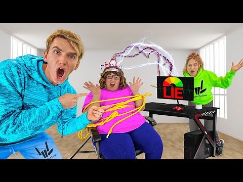 Mystery Neighbor ESCAPED Lie Detector Test!! (She Tricked Us)
