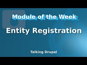 Drupal Module: Entity Registration