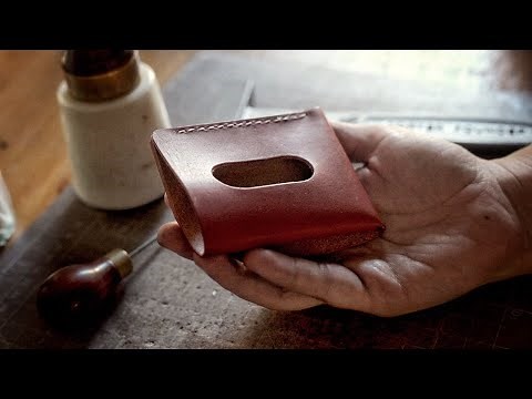 The BEST Easy Beginner Leather Project!