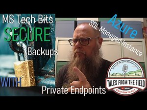 SECURE Azure SQL Managed Instance Backups with Azure Storage Private Endpoints!! #Security #OpsSec