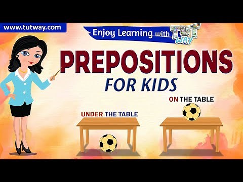 Preposition | Prepositions for Kids | Learn English Grammar Video