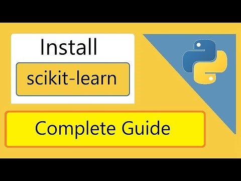 How to install scikit-learn on Windows 10 | Complete Guide 2021 | Amit Thinks