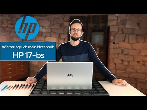 Disassembling the HP 17-bs into all its individual parts - Tutorial/Instructions