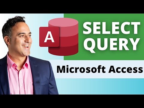 How to Create a Microsoft Access Select Query