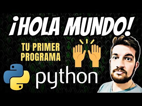 HOLA MUNDO en Python 🐍 Tu primer programa 😃