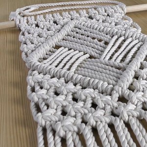 604K views · 6.2K reactions | DIY Easy Macramé Diamond Pattern | Wall Hanging Tutorial you can see on YouTube: https://youtu.be/rE3lvOK_Rsg | Macrame School | Facebook