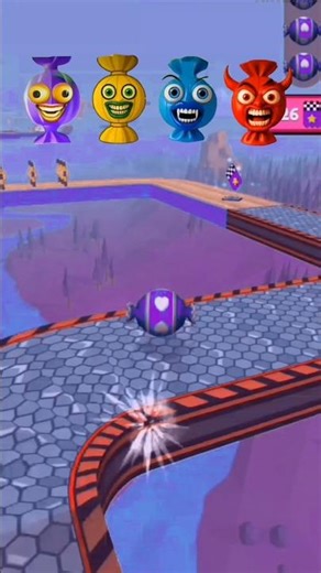 Going Balls|🍓 Which Colour Toffee Ball is your favorite❓#shorts​ #youtubeshorts​ #goingballs​