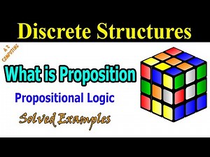 Propositional Logic in Discrete Mathematics || Examples and Solutions in Urdu/Hindi