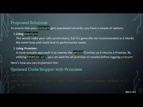 How to Declare a Global Array Within an Exec in JavaScript