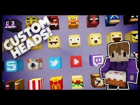 How To Get Custom Heads In Minecraft