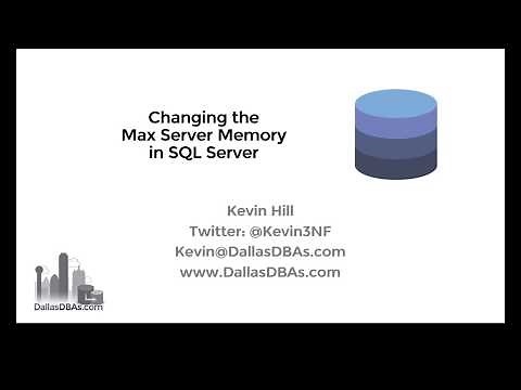 SQL Server Max Server Memory setting