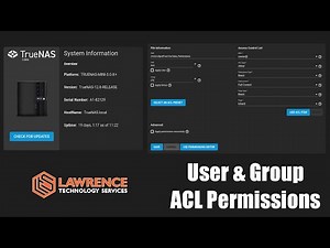 TrueNAS Core 12 User and Group ACL Permissions and SMB Sharing