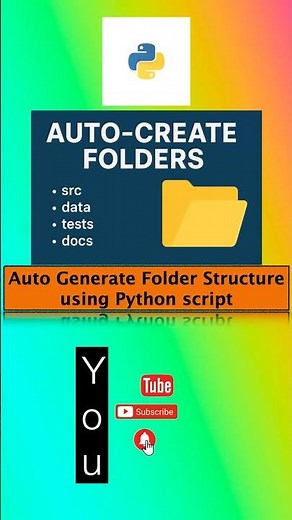 Stop Creating Folders Manually! Python Does It Automatically 🐍🔥