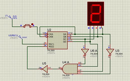 74LS93 4 Bit Binary Counter Pinout, Working, Examples and Datasheet
