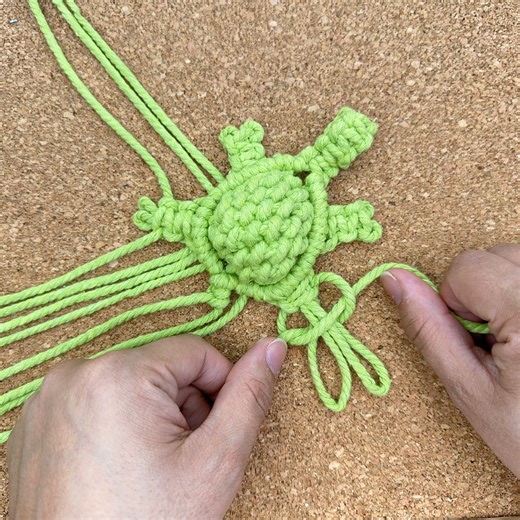 How To Make a Macrame Turtle - macrame tutorial 🐢 | Lady Loves Knitting