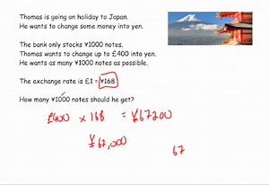 Exchange Rates Video – Corbettmaths