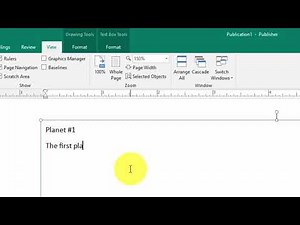 Microsoft Publisher - A Super Quick Overview