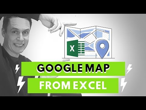 How to make a Google Map from Excel