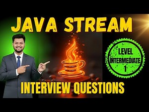 Java Stream Interview Questions 💡 Level Intermediate | Part 1