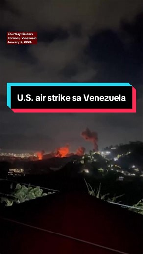 U.S. Air Strike sa Venezuela: Mga Detalye sa Caracas