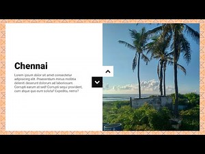 Create Animated Vertical Image Slider using HTML, CSS & JavaScript | Image Slider with Controls