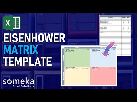 Eisenhower Matrix Template | Prioritize Tasks by Urgency & Importance