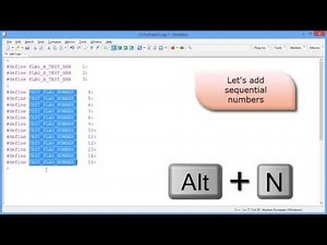 EmEditor v13 Multiple Selections (HD)