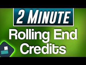 Filmora Tutorial : How to Add Rolling End Credits