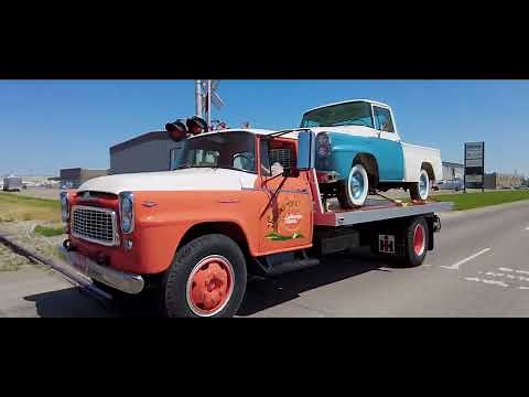 Fully Restored Old International Trucks Hit The Road | 1960 B174 3 Ton & 1960 B-100 1/2 Ton