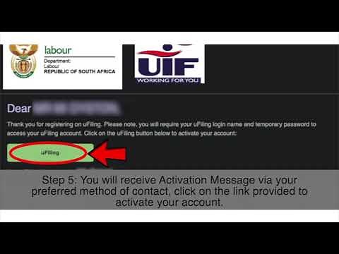 How To Register as a user on ufiling