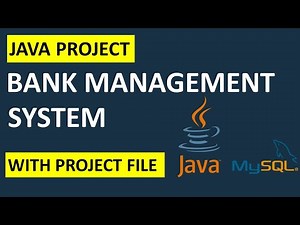7/12 - Bank Management System | Java Project | Creating Main Transactions Frame