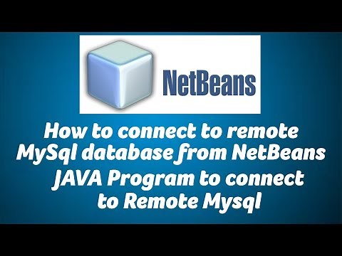 How to connect to remote MySql database from NetBeans