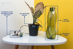 DIY Automatic Plant Watering System: No Microcontroller Needed