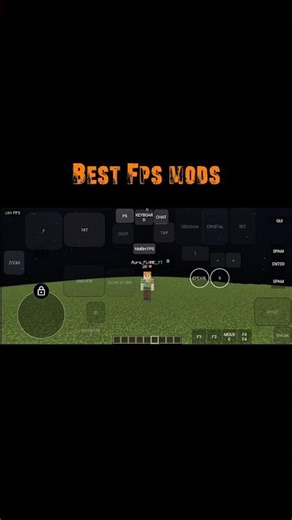 Best Fps mods for Pojav+mojo launcher #minecraft#bestmods