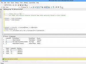SQL INNER JOIN Tutorial: Combine Tables with Examples