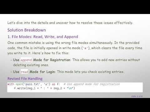 Troubleshooting the open() Command in Python: Tips and Solutions